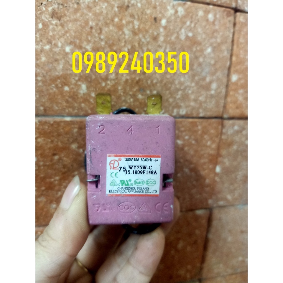 Rơ le Hồng bình nóng lạnh râu đồng 250V-16A hàng tốt chính hãng