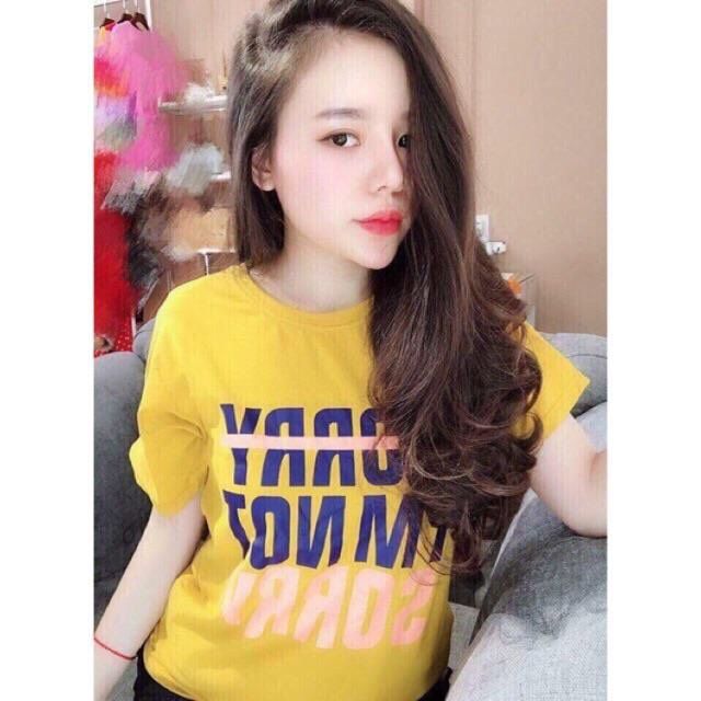 Áo thun Thái Nữ. form rộng.