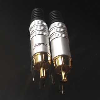 Đầu jack hàn dây cáp AV/Audio/Video/Coaxial Goldsnake (1 chiếc)