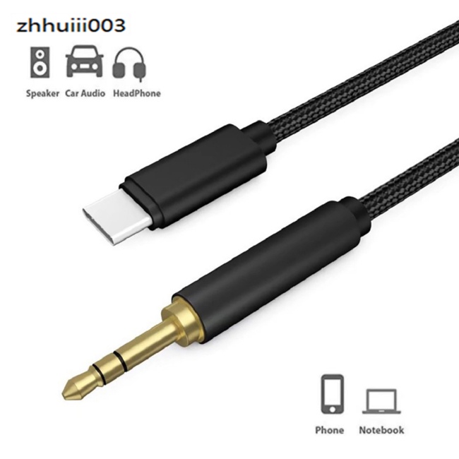 Cáp Chuyển Đổi Usb Type C Sang 3.5mm Aux Cho Điện Thoại Di Động