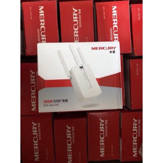 (SHOPEE TRỢ GIÁ) Bộ Kích Sóng Wifi Mercury Repeater MW310RE 3 Anten - Version 2019