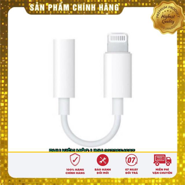 Jack chuyển tai nghe Apple từ cổng Lightning sang cổng 3,5mm (Lightning to 3.5mm Headphone Jack Adapter)