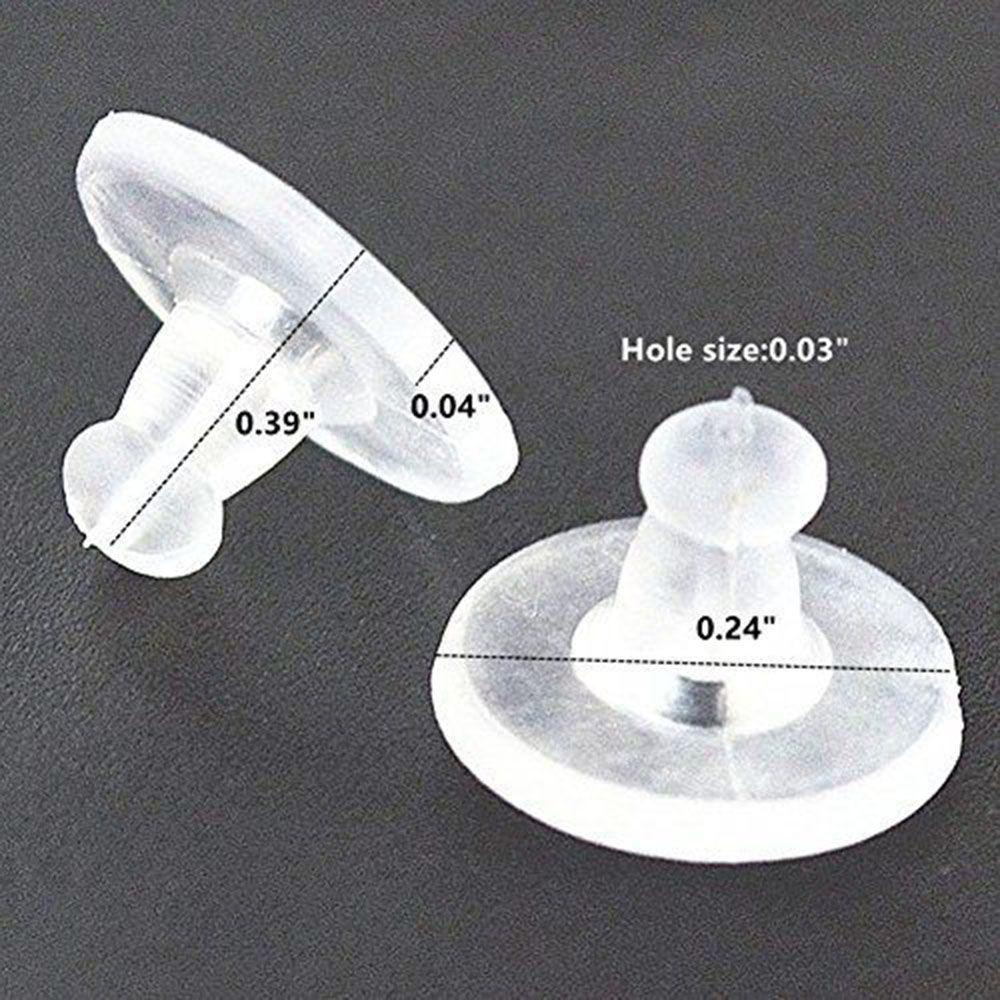 FORBETTER Khuyên Tai Cao Su Silicone