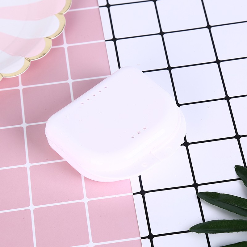 [Hàng mới về] Hộp đựng răng giả nhiều màu tùy chọn