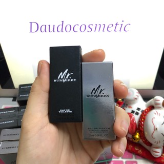 [ vial ] Nước hoa Burberry Mr Burberry EDP 2ml
