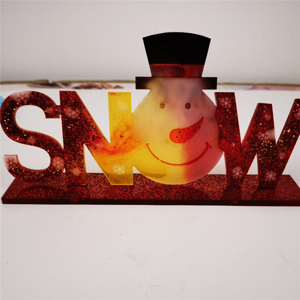 Khuôn Silicone Làm Mặt Dây Chuyền Chủ Đề Giáng Sinh