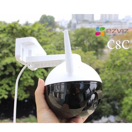 Camera ngoài trời EZVIZ C8C 2MP Full HD 1080P, có màu ban đêm, nhận diện người bằng AI