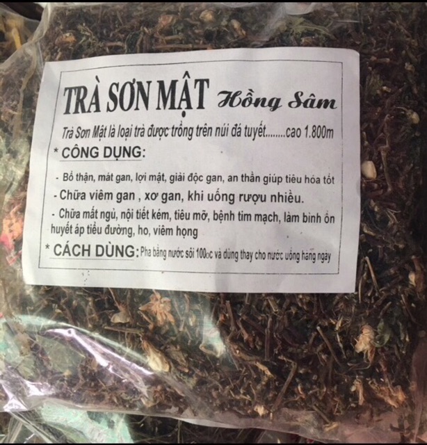 0.5kg Trà Sơn Mật Hồng Sâm | BigBuy360 - bigbuy360.vn