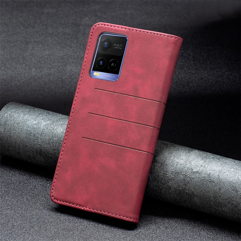 Bao Da Điện Thoại Nắp Lật Kèm Ngăn Đựng Thẻ Cho Vivo Y20 Y20i Y20s G Y21 Y21G Y21s Y21T