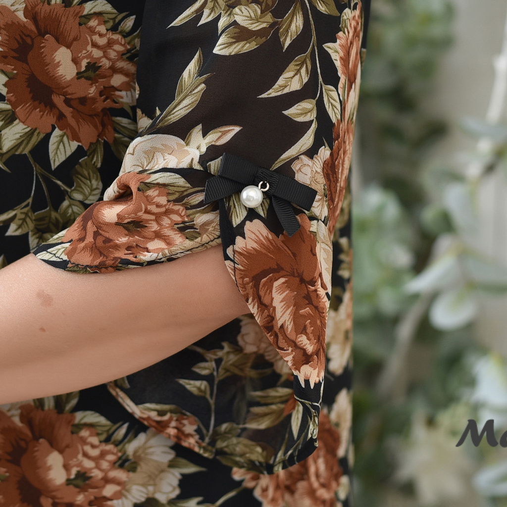 Madam Sotoni - Thời trang trung niên - Áo kiểu nữ trung niên - VDBV1001