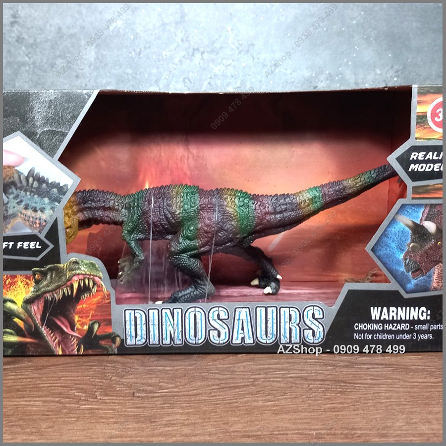 Mô Hình Khủng Long Đầu Sừng Ceratosaurus - Dài 28cm