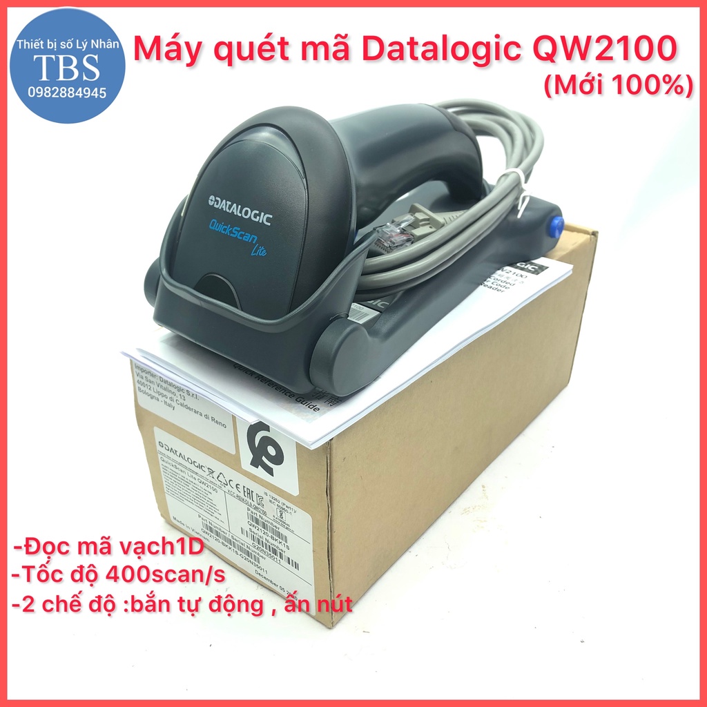 Máy quét mã vạch 1D Datalogic QW2120 ( QW2100 ) có dây ,mới 100%