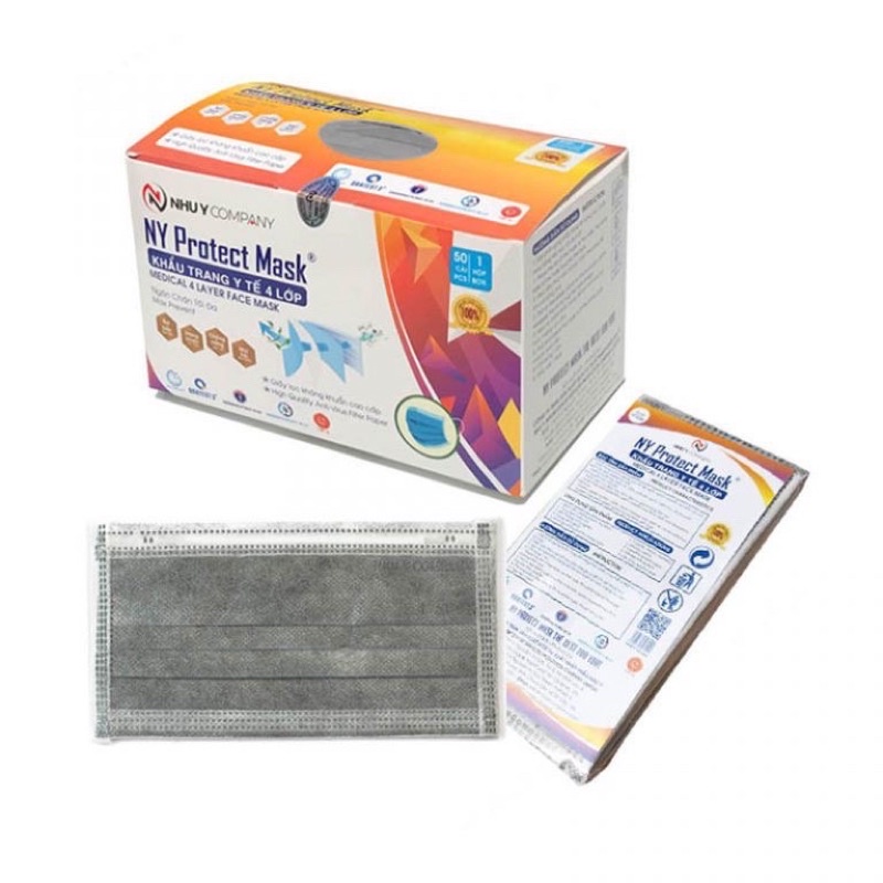 KHẨU TRANG Y TẾ NHƯ Ý 4 LỚP KHÁNG KHUẨN | BigBuy360 - bigbuy360.vn