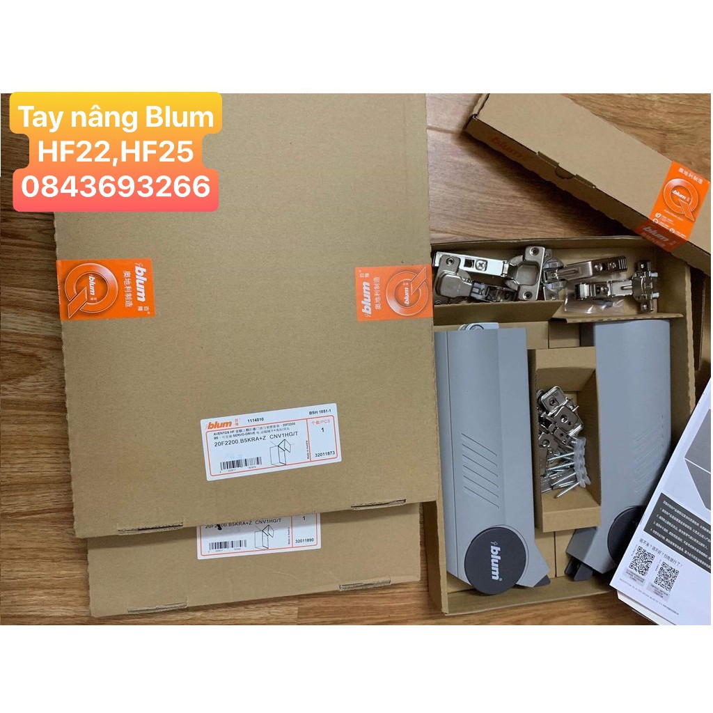 Tay nâng Blum HF 22/ HF25 AVENTOS - Hành chính hãng - Trọn bộ | BigBuy360 - bigbuy360.vn