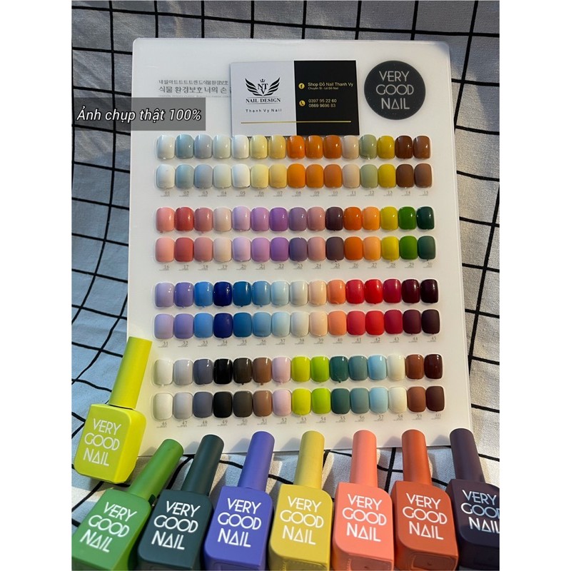 Sơn Gel Verrygood, Sét Sơn 60 Màu Siêu Đặc [Thanh Vy Nail]