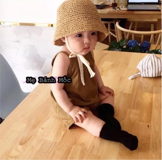 Mũ ajuma cói giấy