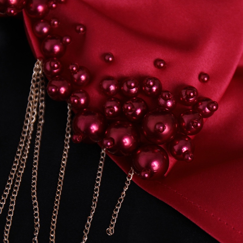 Dây Buộc Tóc Ruy Băng Lớn Màu Trơn Dành Cho Cô Dâu