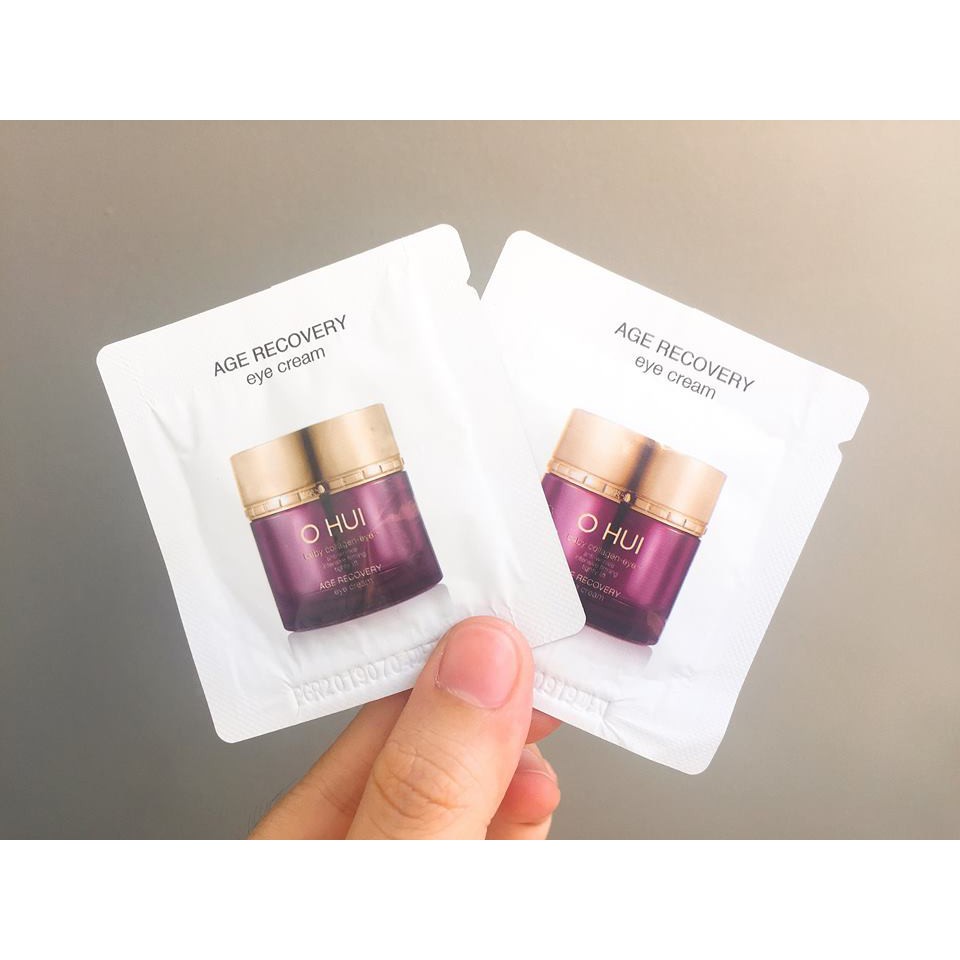 Gói Kem Dưỡng Mắt Ohui Tím, Giảm Nhăn Thâm Và Bọng Mắt - Ohui Age Recovery Eye Cream