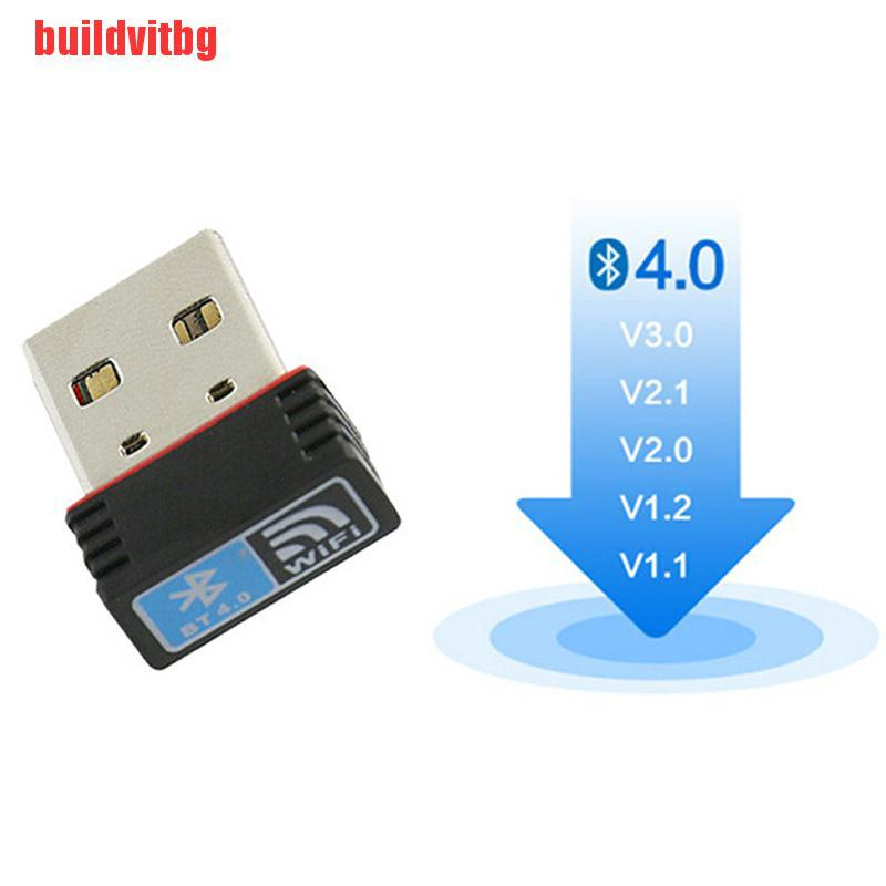 Thẻ Mạng Không Dây Bluetooth Mini Usb Wifi Bt4.0 150m Gvq | WebRaoVat - webraovat.net.vn