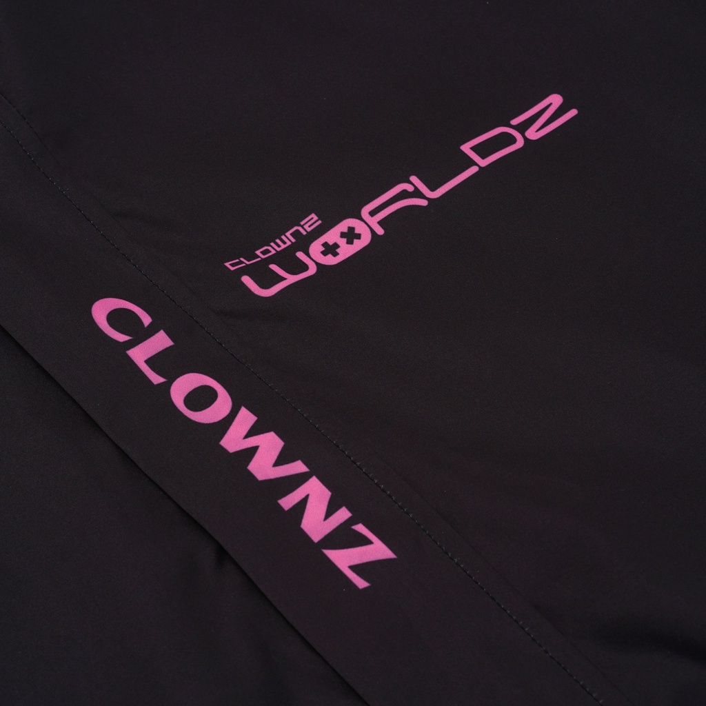 Áo khoác gió local brand Clownz Monogram Camo Hooded, 2 lớp, vải dù form rộng nam nữ