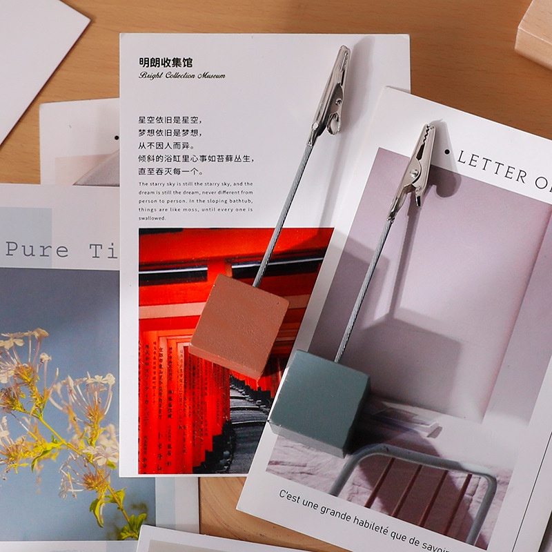 Kẹp Đứng Hình Ngôi Sao Nhiều Màu Dễ Thương HGJ224 Dùng Để Kẹp Ảnh Trang Trí Phòng