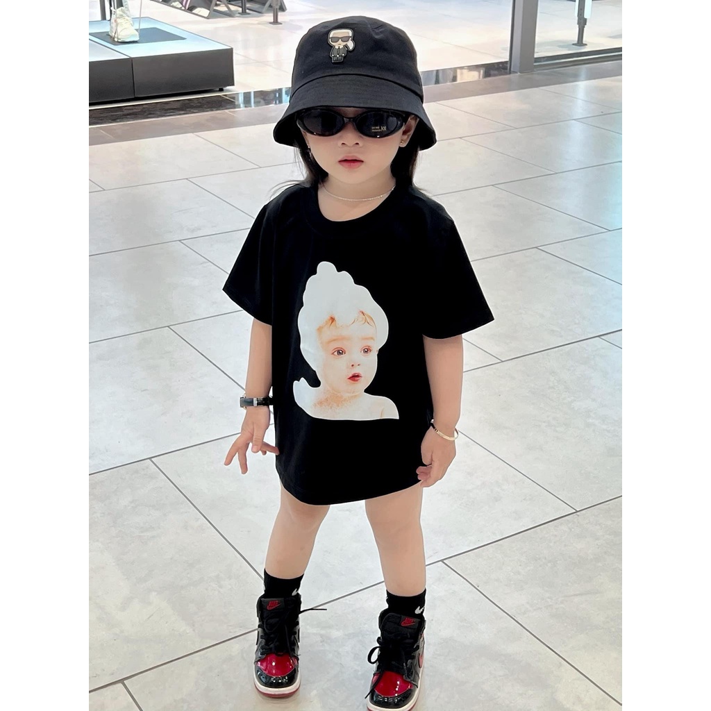 Áo thun Bubble ADLV cho bé , áo phông trẻ em unisex , Kid_genZ