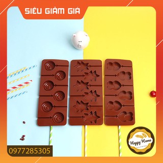 Khuôn silicon làm kẹo mút, socola nhiều hình [SIÊU ĐÁNG YÊU]
