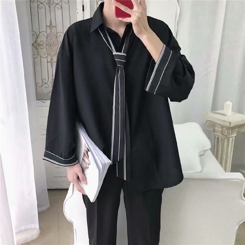 Áo Sơ Mi Nam Dài Tay Màu Sắc Thời Trang Size Lớn Tf1