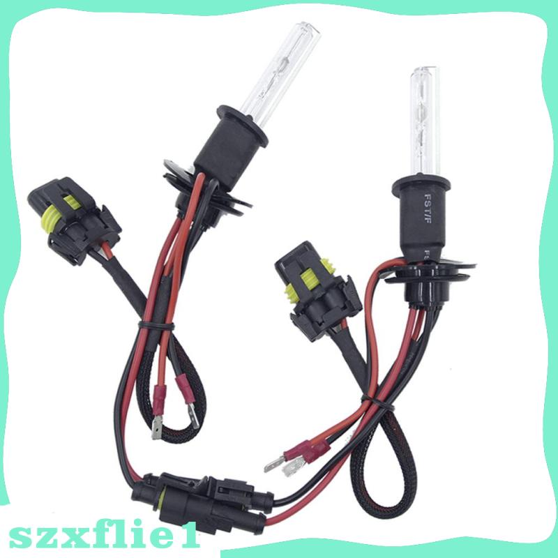 Bộ 2 Bóng Đèn Xenon Hid H1 55w 3600lm 12v 4300k