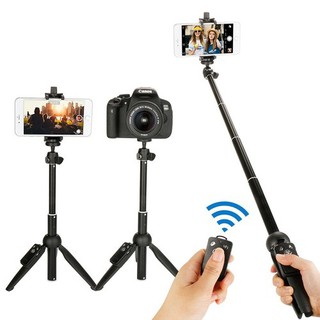 Gậy Tự Sướng Kiêm Tripod 3 Chân Chắc Chắn Yunteng 9928 Có Remote Bluetooth