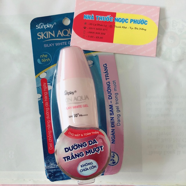 Sunplay Skin Aqua Silky White Gel SPF50+