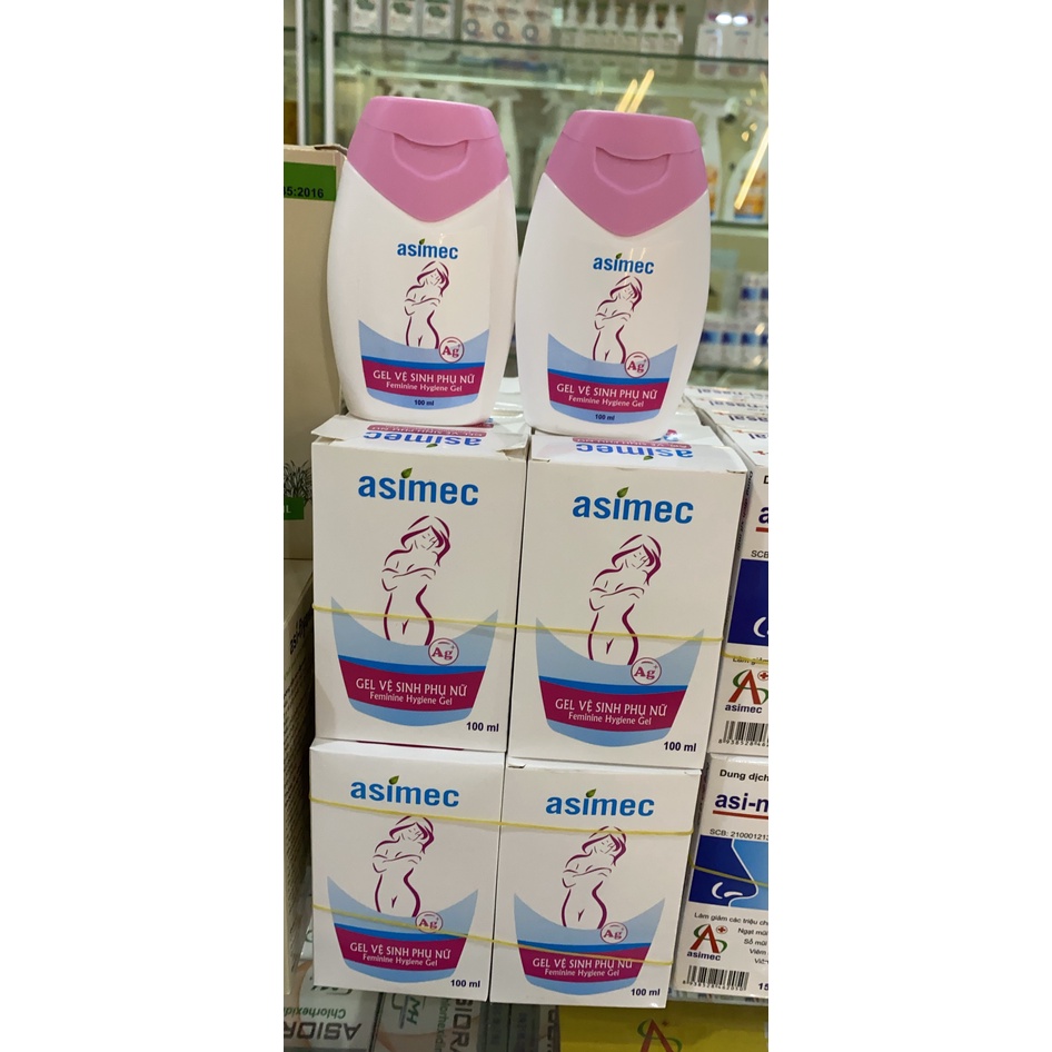 Dung dịch vệ sinh phụ nữ ASIMEC - 100ml