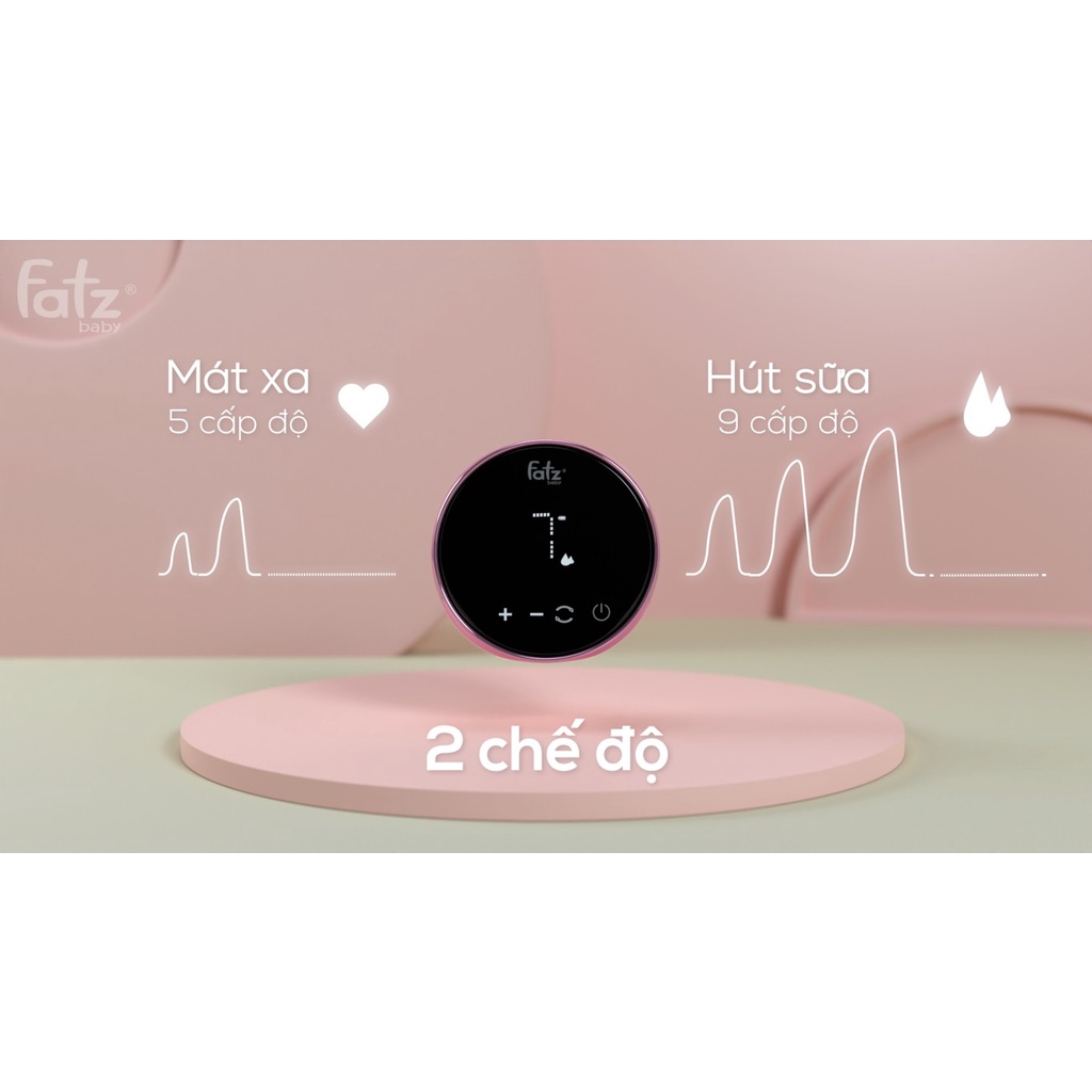 MÁY HÚT SỮA ĐIỆN ĐÔI CÓ PIN SẠC FATZBABY FATZ CHORUS 3 - FB1183MX
