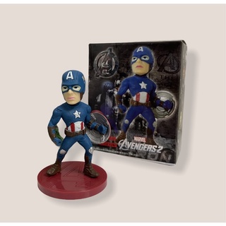 Mô Hình Captain America chibi siêu anh hùng