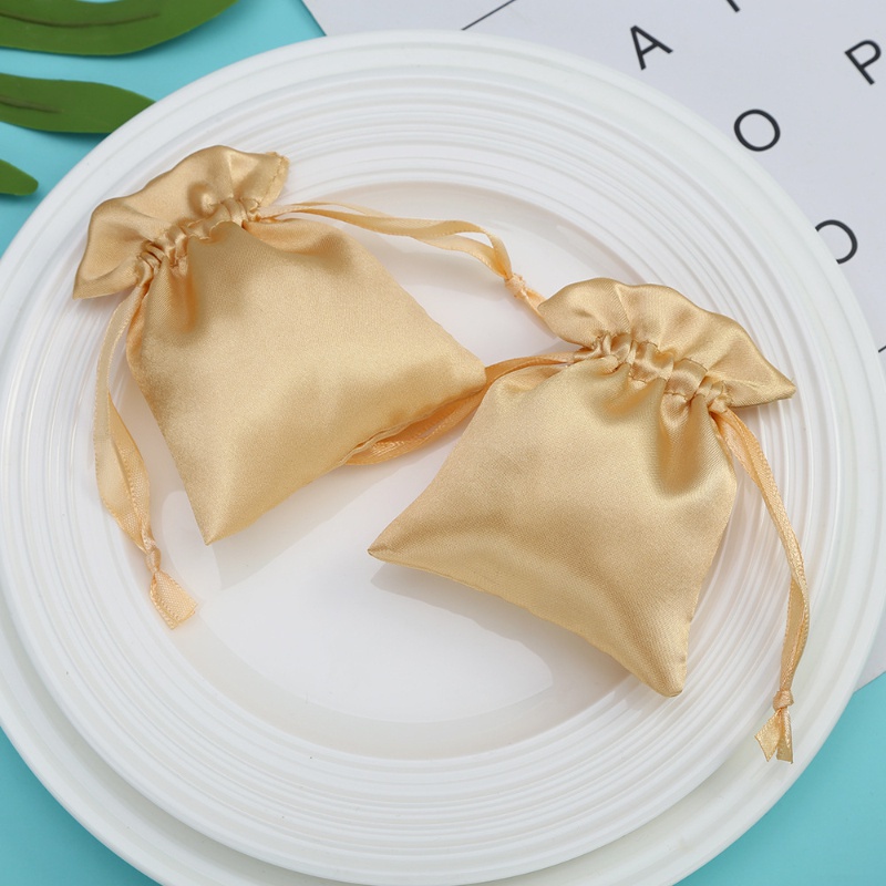 Túi dây rút đựng trang sức chất liệu satin cao cấp