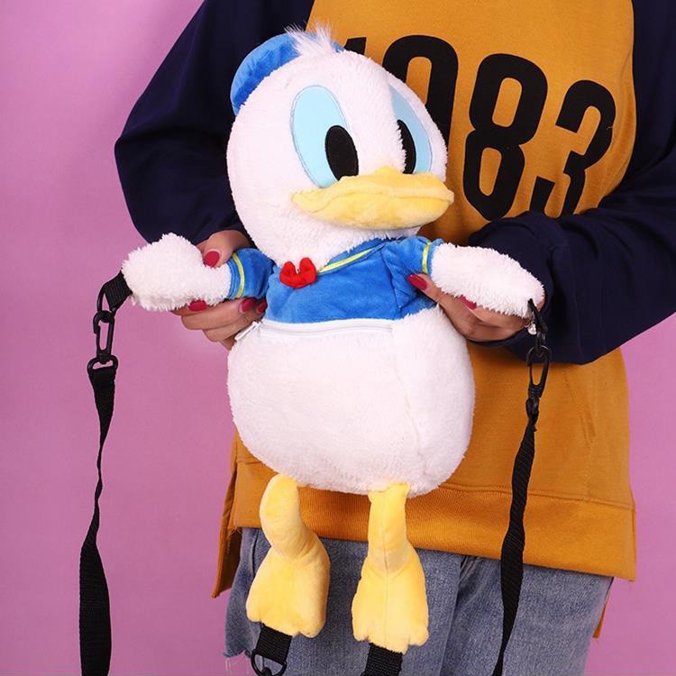 DONALD DUCK STELLA Túi Đeo Chéo Hình Vịt Donald Nhồi Bông Xinh Xắn