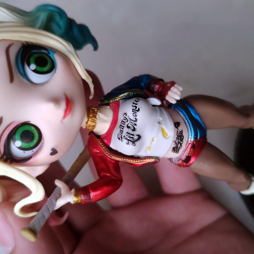 [GIÁ HỦY DIỆT] Mô hình cao cấp Harley Quinn Qposket cao 18cm figure đồ chơi Haley Quin Dc comics Marvel siêu anh hùng