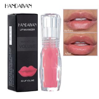 HANDAIYAN / Han Daiyan Mint Lip Gloss Big Mouth 3D Crystal Jelly Dudu Lip Gloss Moisturizing