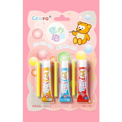 Đồ chơi thổi bong bóng nhiều màu sắc an toàn dành cho trẻ em