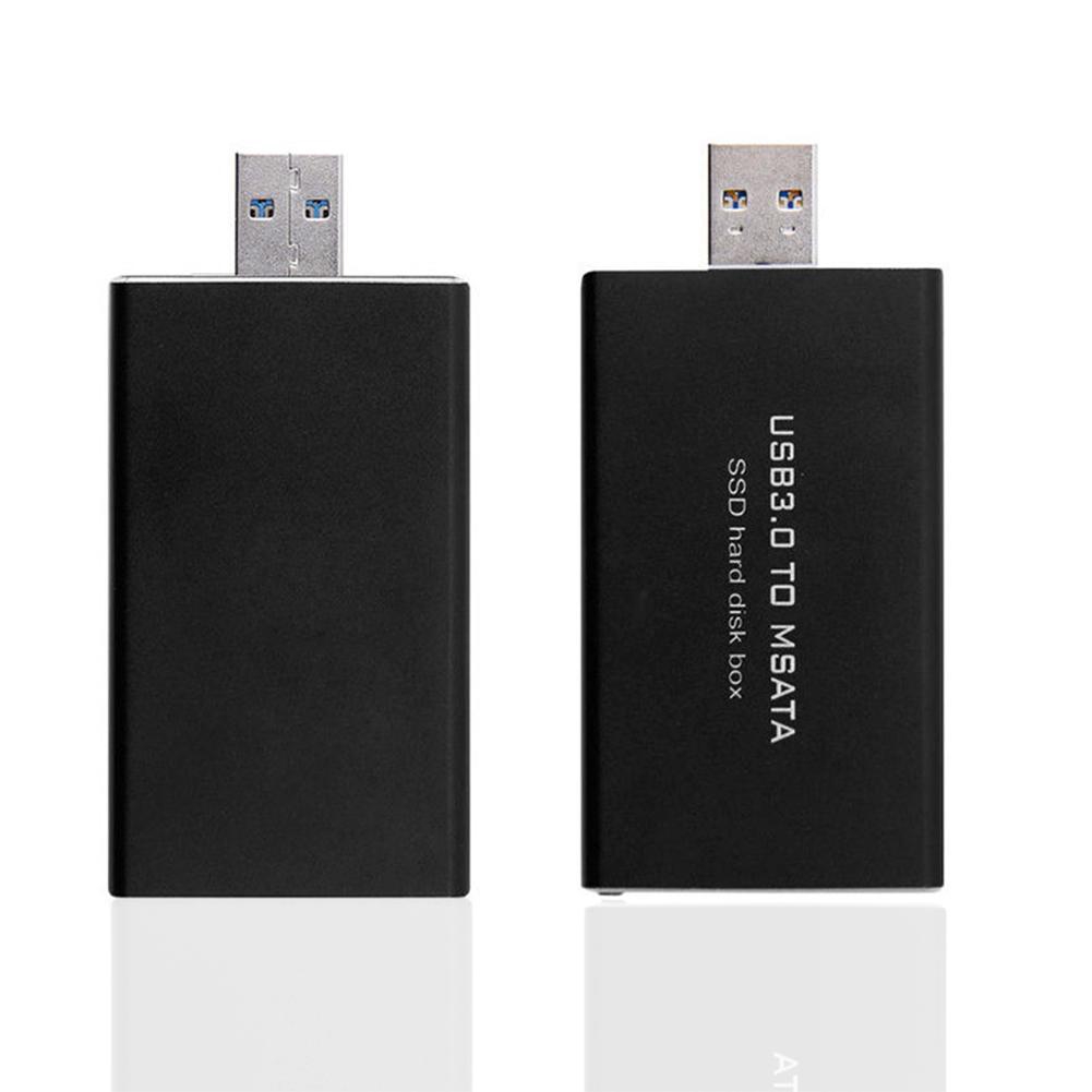 MSATA SSD sang USB 3.0 Bộ chuyển đổi hộp đĩa cứng Bộ chuyển đổi kèm theo Hộp bên ngoài | WebRaoVat - webraovat.net.vn