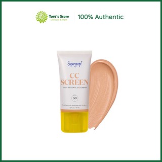 Kem chống nắng khoáng chất lành tính Supergoop! CC Screen 100% Mineral CC Cream SPF 50 47ml