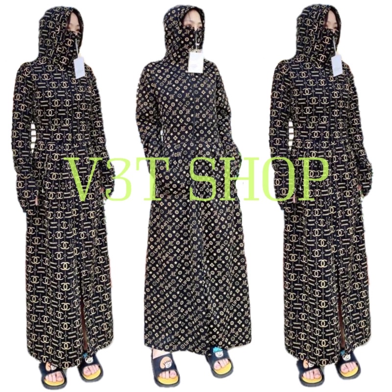 Áo chống nắng nữ toàn thân cao cấp dáng dài chùm, siêu đẹp chất UMI lạnh dày dặn siêu thoáng mát co giãn chống tia UV