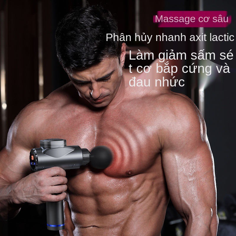 Súng Fascia, máy giãn cơ, thiết bị giảm cân bằng điện, massage, tập thể dục tại nhà, massage rung, dụng cụ vật lý tr