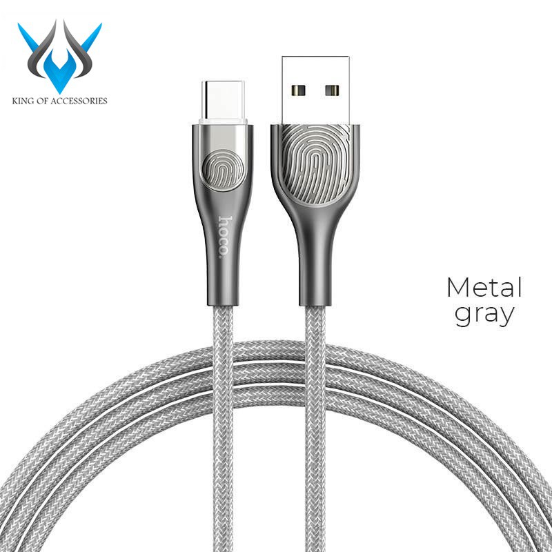 Cáp sạc nhanh và truyền dữ liệu cổng Type-C Hoco U59 Enlightenment QC3.0 (max 3A, dài 1.2M)
