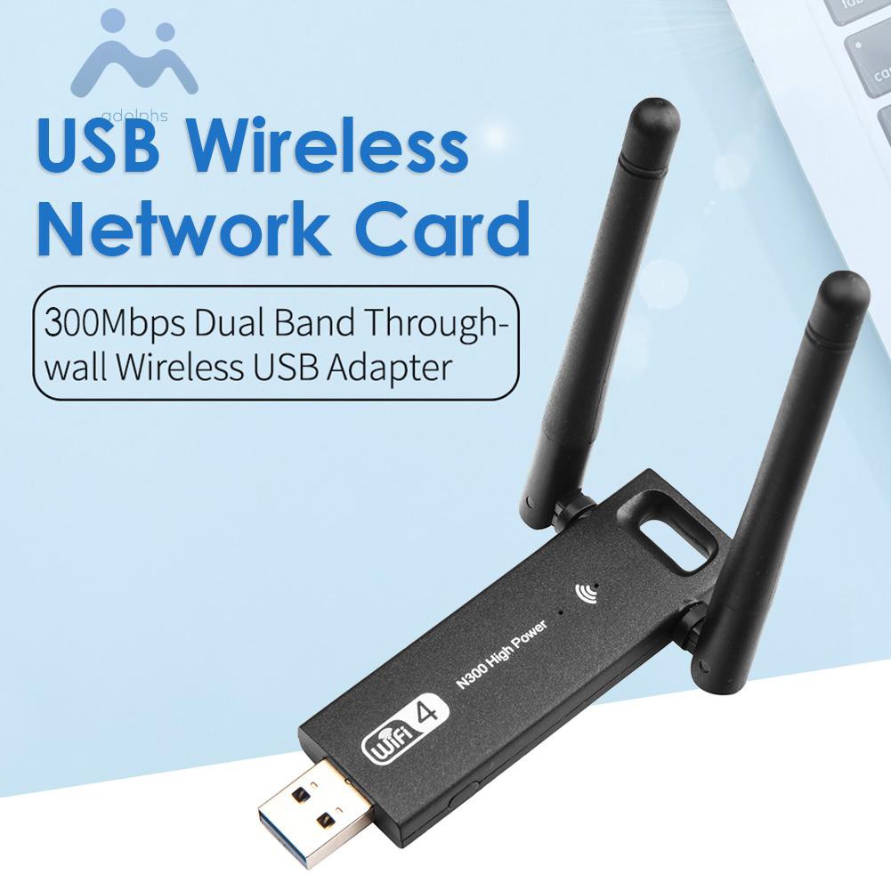 Usb 3.0 Wifi Không Dây 300mbps Cho Laptop Pc | BigBuy360 - bigbuy360.vn