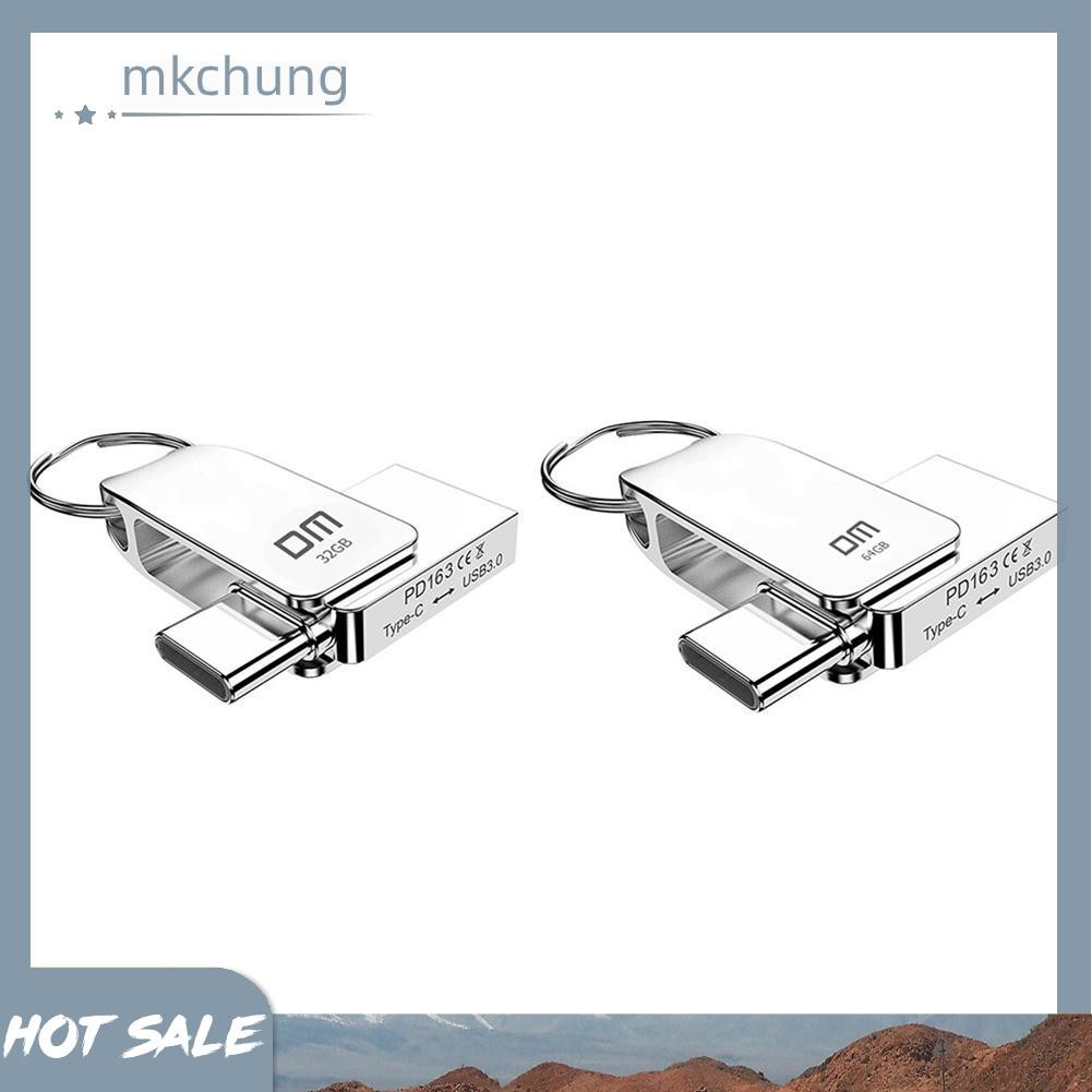 Usb Dm Pd163 Usb Flash Drive 32gb 64gb Otg Usb 3.0 + Type C