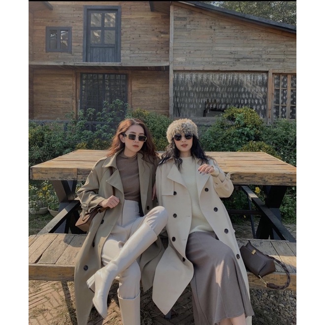 8806 KHOÁC MĂNG TÔ DÁNG DÀI 8 CÚC