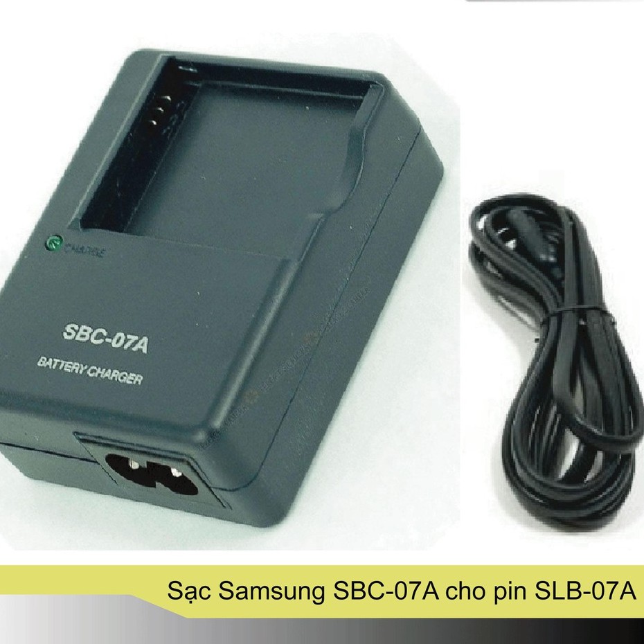 Sạc máy ảnh Samsung SBC-07A (cho pin Samsung SLB-07A ) - pin BP070a