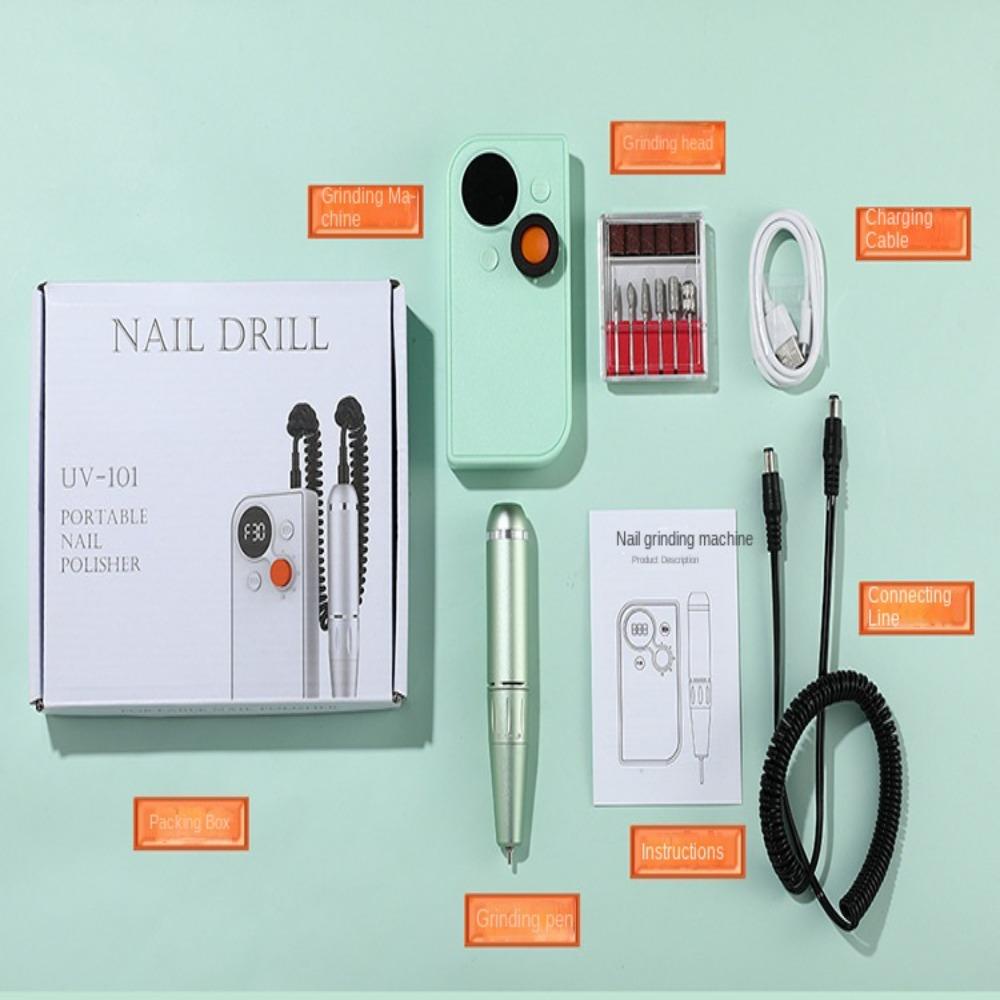 Mũi Khoan Móng Tay EUTUS 30000RPM|Máy Mài Móng Tay Chạy Điện Có Thể Sạc Lại Tiện Dụng