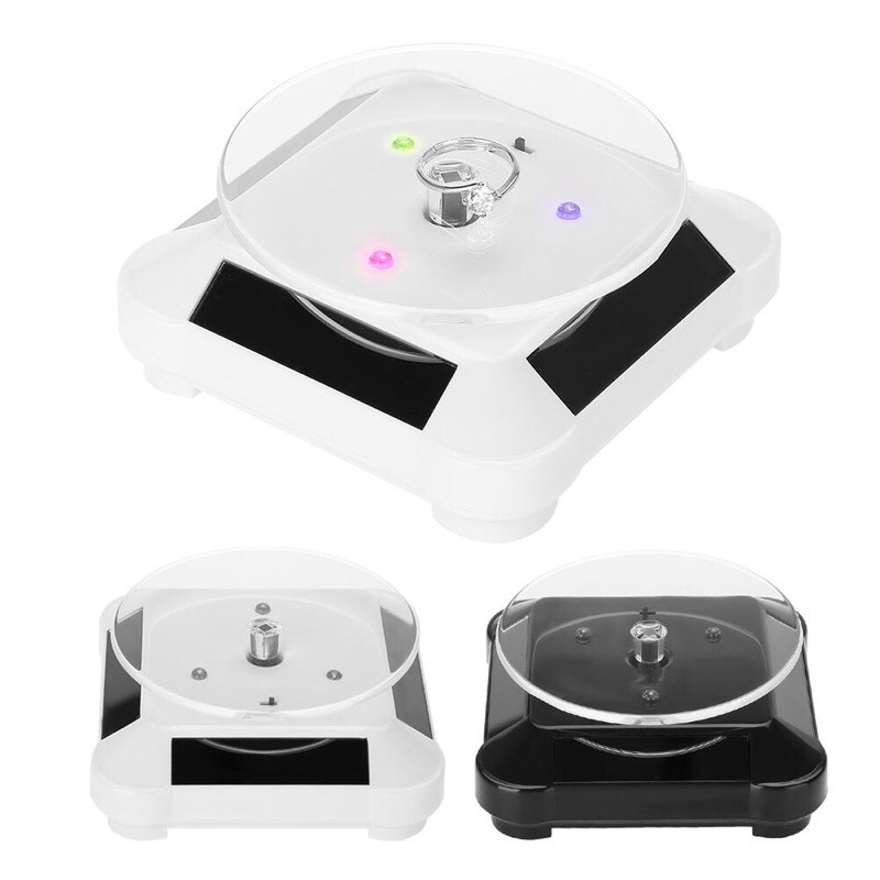 ĐẾ XOAY, BÀN XOAY. TRƯNG BÀY SẢN PHẨM. XOAY 360độ. CÓ ĐÈN LED